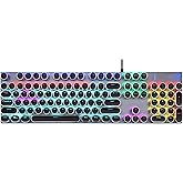 HP GK400Y Rgb Gaming Oyuncu Klavyesi Brown Kahverengi Switch Tam Boy İngilizce Q
