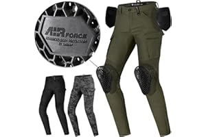 SHIMA Giro 2.0 Motorradhose Damen und Herren mit 4 Airforce Protektoren und Aramid Hose Jeans Cargo
