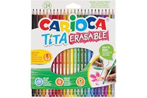 Carioca Matite Cancellabili TITA - 24 Pz