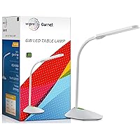 Wipro Garnet 6W LED Table lamp-3 Grade dimming and Color Changing(Cool Day Light/Neutral White/Warm White)
