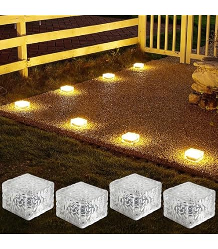 Zonnestenen Set Van 4 - LED Verlichting Voor Tuinpad Of Balkon