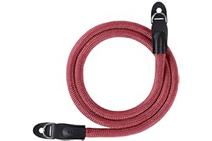 flintronic Camera Strap, Camera Shoulder Neck Strap, Anti-slip Camera Shoulder Strap, Climbing Rope Camera Strap for SLR/DSLR/Fujifilm/Nikon/Sony/Olympus/Panasonic Digital Cameras