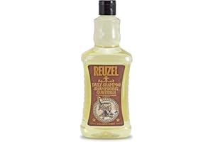 ‎REUZEL Reuzel Daily Shampoo - Cleanses Hair and Scalp - Ideal for All Hair Types and Frequent Use - Balanced for Excellent Degreasing and Cleansing without Over Drying - Features T4 Tonic Blend - 1000 ml