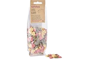 Rosewood Naturals Little Hearts, Small Animal Treats for Rabbits, Guinea Pigs, Chinchillas, Degus, Hamsters, Gerbils, Mice and Rats, 100g