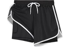 APTRO Short de Bain Femme Cordon de Serrage Réglable Séchage Rapide Convient pour la Natation, la Plage, Le Yoga Protection UV Multi-Taille Polyvalent