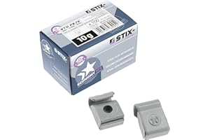 ‎STIX Stix Automotive Equipment 100x Premium Schlaggewichte 10g Stahl FE/S für Stahlfelgen Auswuchtgewichte Wuchtgewichte