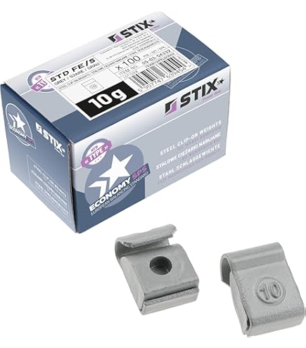 Balanceergewichten 5g voor stalen velgen - 100 stuks