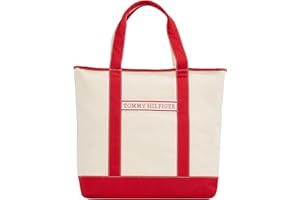 Tommy Hilfiger Th Summer Canvas Tote Aw0aw17421, Fourre-tout
