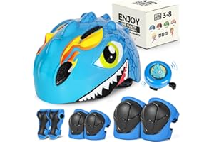 VICTGOAL Casque Velo Enfant pour Garçons et Filles Dessin animé Casque Trotinette Parfait pour Le Scooter, Le Tricycle et Le Skateboard, Taille Réglable