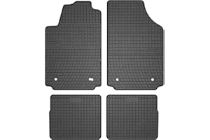 MOTOS Gummimatten Auto Fussmatte passend für Audi A2 1999-2005 Hatchback, 5-türig Verbessern Sie Ihren Reisekomfort mit Antirutschmatte Auto - Allwetter fußmatten Auto, Schutz vor Verschmutzung