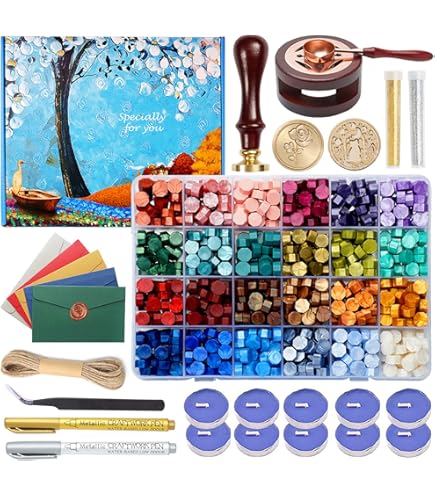 Sealing Wax Beads For Wax Melts, 900 Pieces 30 Colors Seal Wax - View #10