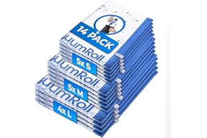 myHodo Worki próżniowe do pakowania (14 + 1 sztuka) 3 rozmiary (70 x 50 60 x 40 x 35 cm) do podróży, organizer podróżny do plecaka, walizki, plecaka, plecaka, worki próżniowe do ubrań, worki próżniowe