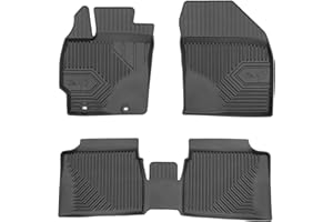 SMK Tapis de sol caoutchouc pour Toyota Prius III 2009-2015 Expérimentez un nouveau standard de voyage avec les tapis de sol antidérapants pour voiture - tapis de voiture multi-annuels pour toutes les