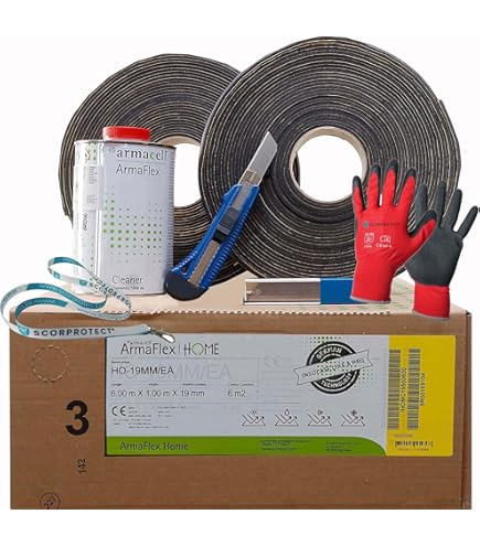 AraFlex HOE Tape Bande isolante auto-adhésive 15 x 3 x 50