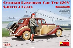 MINIART Unbekannt Mini Art 38008 – Modèle Kit German Passenger Car Type 170 V Saloon 4 4 Doors