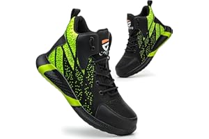 COOU Chaussures de Sécurité Hommes Femme Légère Basket de Securite Montante Respirante Confortable Chaussures de Travail Embout Acier Protection