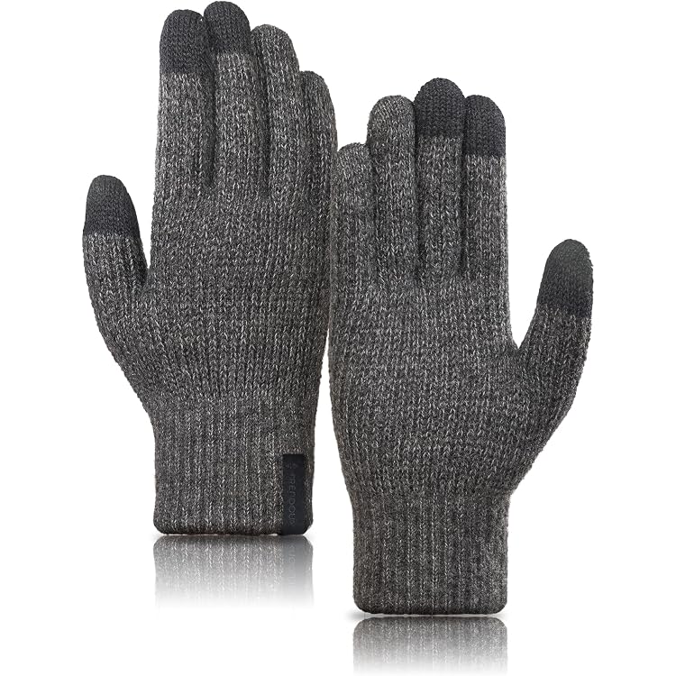 Nuovi guanti caldi lavorati a maglia invernali per 5-11 anni