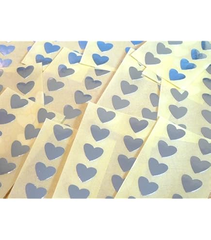 40 Goldene Herz-Etiketten – 50x37 Mm, Matt, Selbstklebend, Für Basteln & Deko