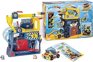 SUPERTHINGS RIVALS OF KABOOM SUPERTHINGS Heroes Headquarters – General Headquarters. Includes 3 x exclusive SuperThings and 1 x exclusive vehicle