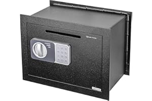 Genie Hand – Wall Depository Digital Safe Box – B-Class Lock – Anti Bounce Technology (Medium)