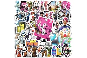 YANGSIW Fortnitte Game Stickers 50Pcs Sticker Packs for Skateboard Car Laptop Water Bottles Travel Stickers for Boys Grils Teens Adults …