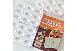 ‎AOIPEND Aoipend Kibbeh Rolls Maker Form Fleischbällchen Form Prozessor Manuelle Hackbraten Maker Presse Werkzeug DIY Upgrade 9 Gitter 7 cm große Größe hausgemachte Fleischmaschine Küchenzubehör