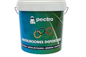 PECTRO Peinture Piscine 4L - Peinture pour Piscines en Ciment, Fibre et Polyester - Peinture Résistante à l'Eau pour Produits d'Entretien Piscines (Blanc)