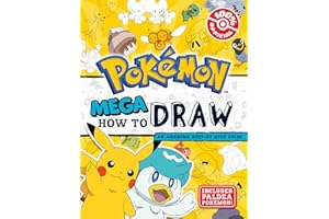 Pokémon: Mega How to Draw: An official drawing adventure! Perfect for arty kids who are fans of the game and TV series