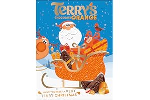 GENERIC Orange Chocolate Terry Christmas Advent Calendar From Spellbound From England