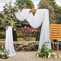 DIFU Trouwboog bruiloft ballonnenboogframe, 2 x 2 m vierkant, bruiloftsboog, wit, achtergrondstandaard, vrijstaand, gegalvaniseerde ijzeren buis, arches voor feestjes