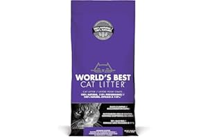 APPLAWS World's Best Cat Litter, Clumping, Biodegradable, Lavender 12.7kg