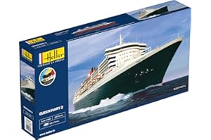 Heller Maquette Bateau : Starter Kit : Queen Mary 2