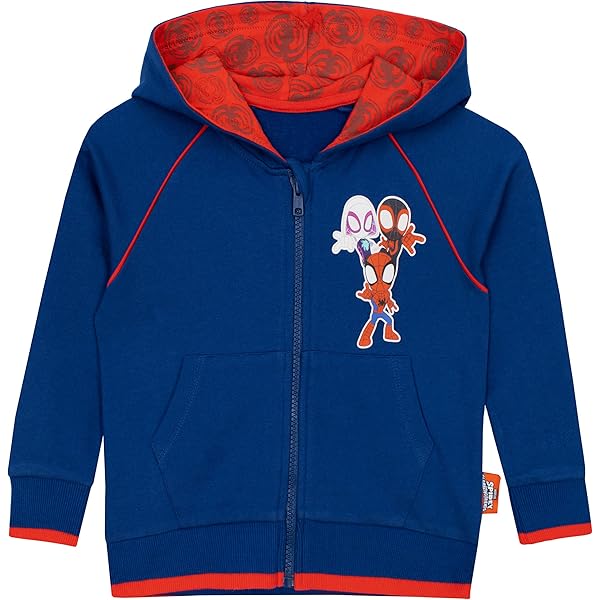 Sweat-Shirt Marvel Avengers Pour Garçons - Sweat à Capuche Super-Héros, Cadeau Enfant Et Adolescent