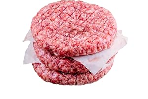 Olive-Fed Wagyu Burgers From Urban Merchants, Gourmet Beef Burgers, Succulent, Tender and Full of Flavour, Made from British Wagyu Beef, Flash Frozen, Vacuum Packed 3 x 170g