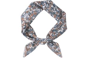 DAMILY oulard quadrato in cotone e lino per gli uomini Bandana testa da cowboy Sciarpa per il collo