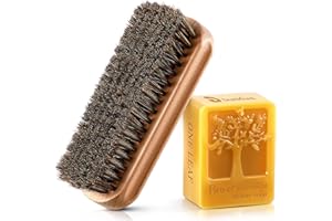 Dunkive Football Prep Kit Leather Football Brush and Wax Conditioning Mudding Kit Training Equipment Game Mud Rubbing Outdoor Balls Grip Accessories for Youth Adult