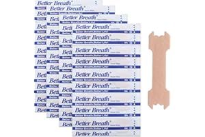 GZDAOXIA 20 Pezzi 66x19mm cerotti nasali,cerotti antirussamento,cerotti naso per respira bene,nose strips,ridurre il russare,Migliore Sonno