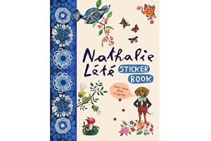 Nathalie LEtE Sticker Book /anglais