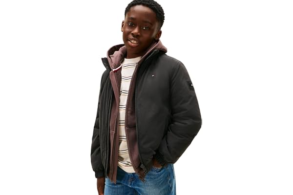 Tommy Hilfiger pojkar Essential Padded Jacket Kb0kb09852 Andra jackor
