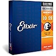 Elixir 12074 Strings 7-String Electric Guitar Strings w NANOWEB Coating, Light (.010-.059)