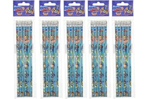 PAPELIVI Lote de 30 Lapiceros Lapiz con Goma SuperZings Ideal para Fiestas de cumpleaños (30)