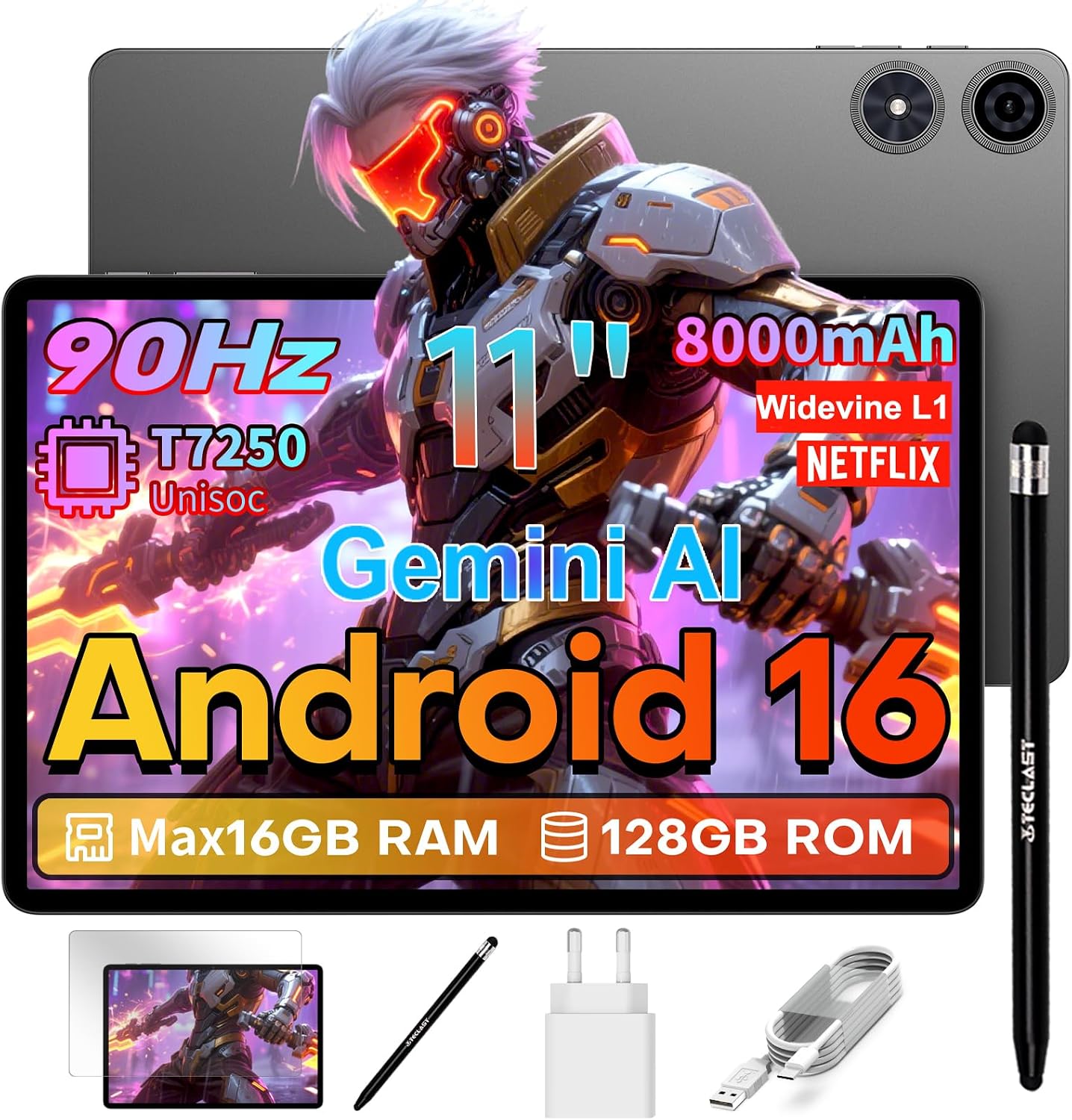 FAQ : Antworten auf alle Fragen zu TECLAST P50T Android 16 Tablet 11 Zoll Gemini