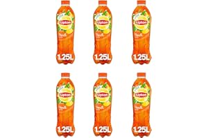 GROCERIESRUS Lipton Ice Tea - Peach - 1.25L Case of 6