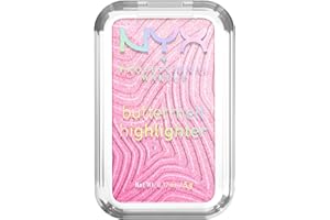 ‎NYX PROFESSIONAL MAKEUP NYX Professional Makeup Highlighter für das Gesicht, Butterweiche Textur, Mit pflegender Sheabutter, Mangobutter und Mandelbutter, Vegan, Buttermelt Highlighter, Farbe: U Butta Werk