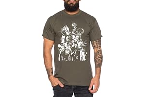 TEE KIKI Heroes One Manga Camiseta de Hombre Anime Piece