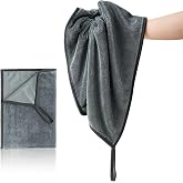 MICLO CLEANING | Kirpi Bez | Profesyonel Oto Kurulama Bezi | B&uuml;k&uuml;ml&uuml; İplik Ultra Kalın Doku | Mikrofiber Ara&ccedil; Yıkama Bezi, Ar