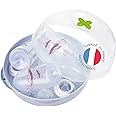 Tigex Express - Sterilizzatore per Microonde, per 5 Biberon, Modelli Assortiti