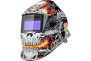 ARCCAPTAIN Schweißhelm Schweißmaske Automatischer Verdunkelung für TIG MIG ARC, 1/1/1/1 Top Optische Klarheit, Ultra-Leicht Schweißhelm Automatische Abdunkelung