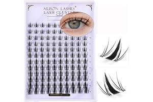 Arison Lashes Manga Fairy Lashes kluster, individuella ögonfransar, anime, ögonfransförlängning taggiga ögonfransar, cosplay