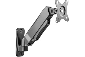 RICOO Uchwyt ścienny do monitora obrotowego 17-32" (43-81cm) S4811 ramię przegubowe TV LCD LED zakrzywiony VESA 75x75-100x100